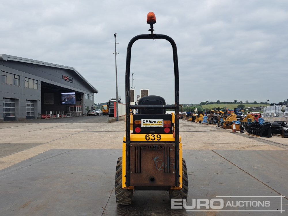 Terex 1 Ton Hi Tip Dumper, Roll Bar - Mini tombereau: photos 4 Terex 1 Ton Hi Tip Dumper, Roll Bar - Mini tombereau: photos 4