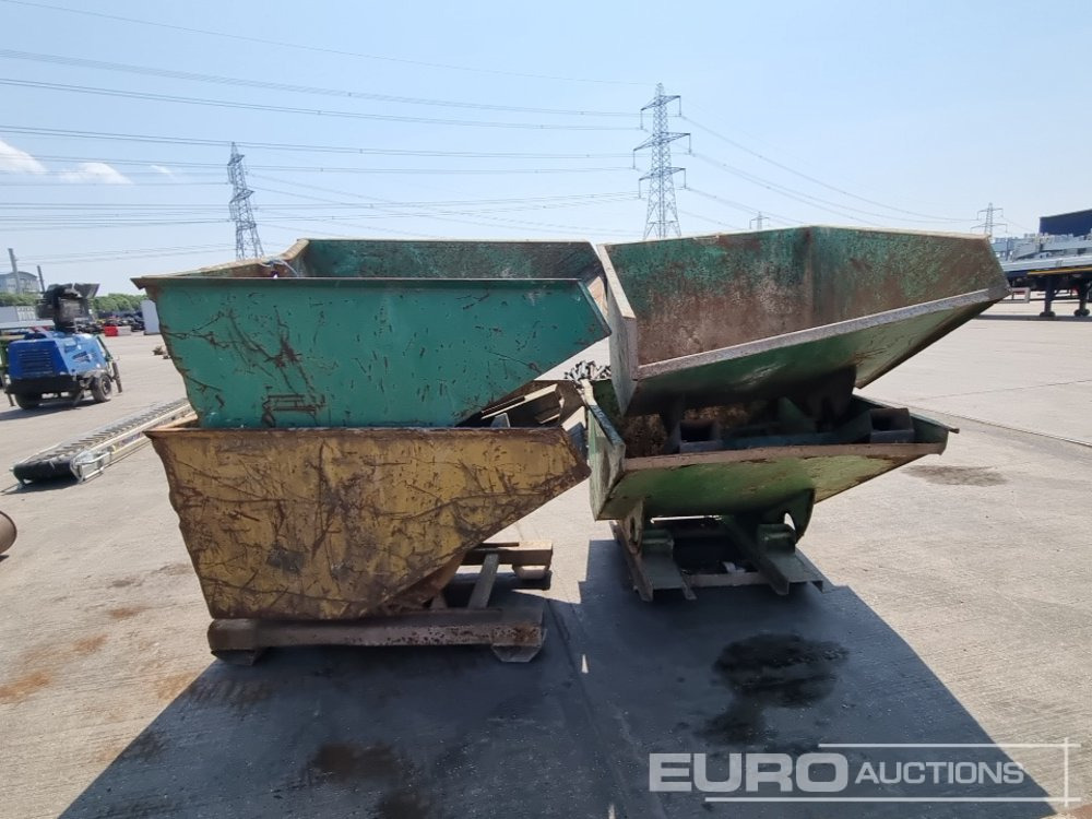 Tipping Skip to suit Forklift (4 of) - Benne basculante: photos 4 Tipping Skip to suit Forklift (4 of) - Benne basculante: photos 4