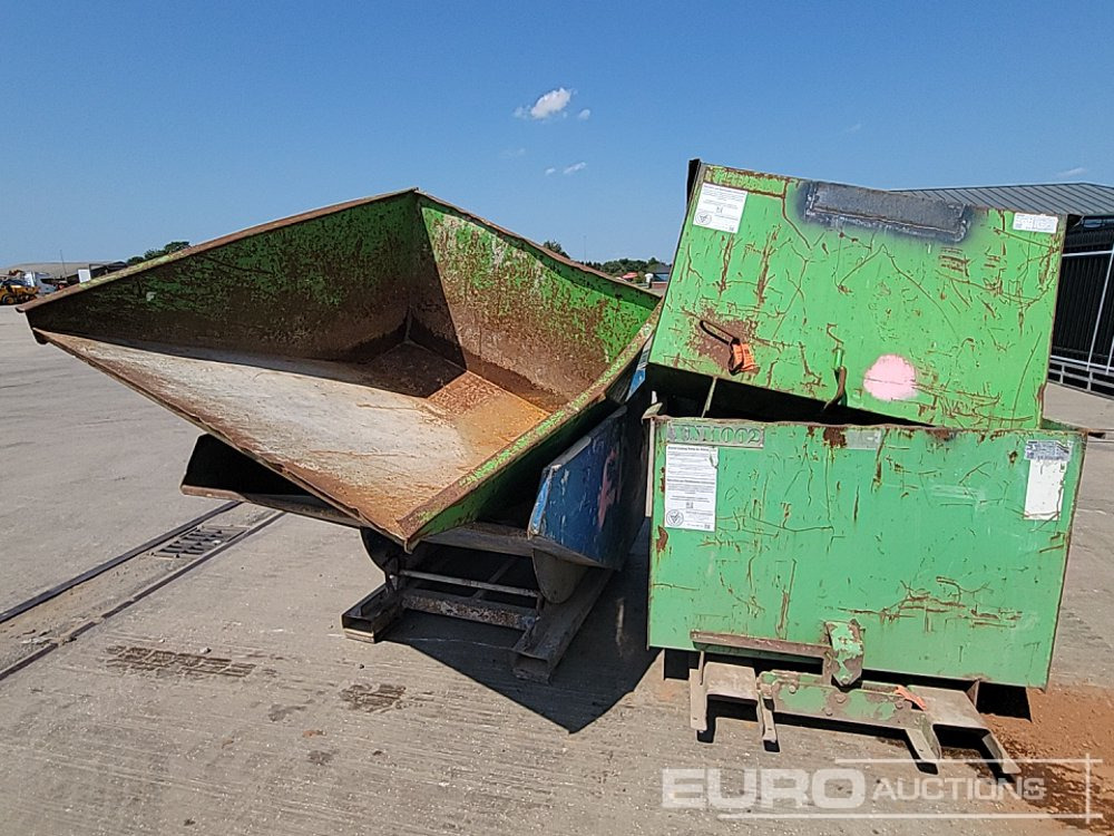 Tipping Skip to suit Forklift (4 of) - Benne basculante: photos 4 Tipping Skip to suit Forklift (4 of) - Benne basculante: photos 4