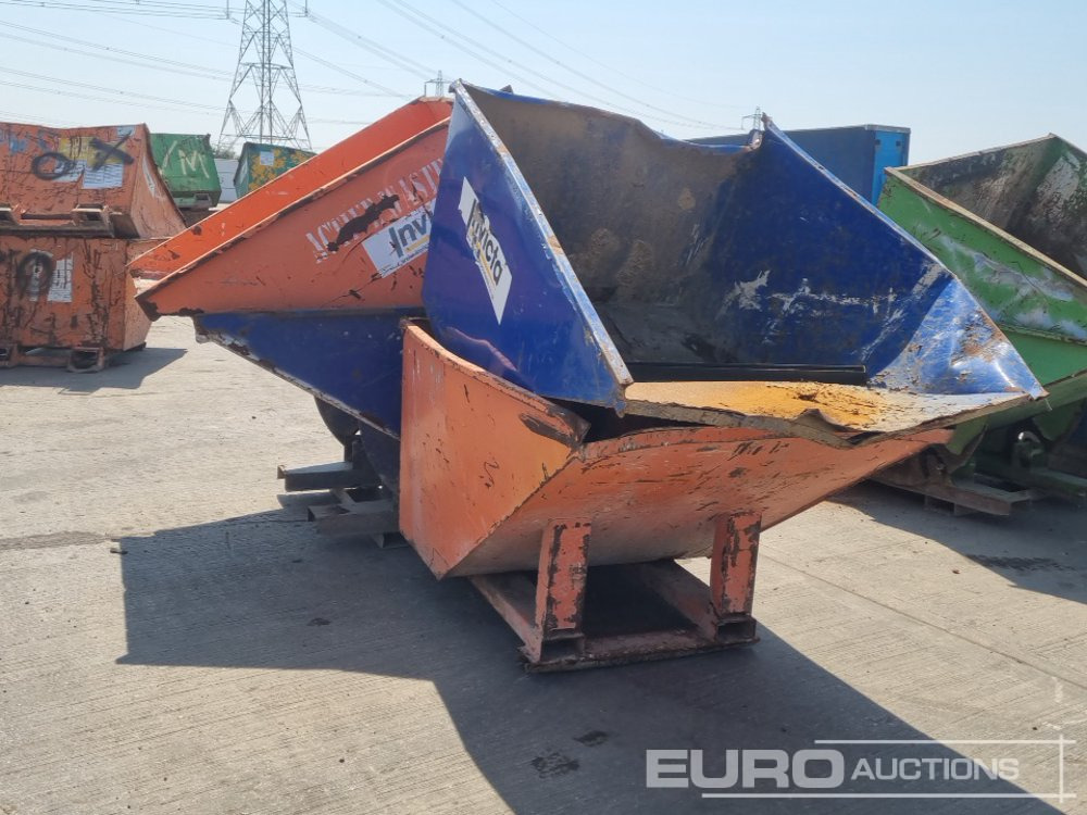 Tipping Skip to suit Forklift (4 of) - Benne basculante: photos 3 Tipping Skip to suit Forklift (4 of) - Benne basculante: photos 3