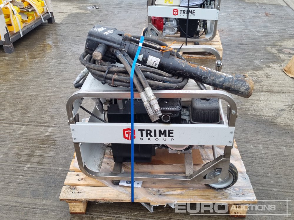 Trime Hydraulic Power Pack, Honda Engine, Hydraulic Hand Held Breaker, Hydraulic Hose - Travaux routiers: photos 2 Trime Hydraulic Power Pack, Honda Engine, Hydraulic Hand Held Breaker, Hydraulic Hose - Travaux routiers: photos 2
