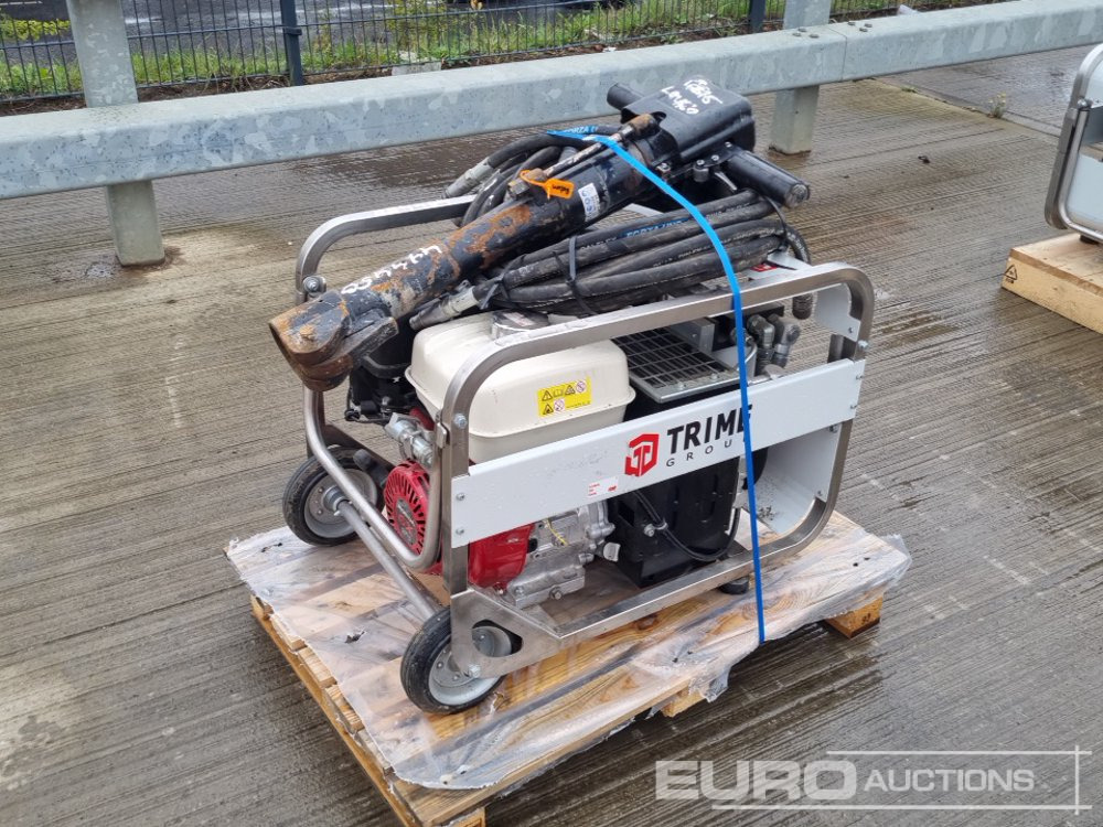 Trime Hydraulic Power Pack, Honda Engine, Hydraulic Hand Held Breaker, Hydraulic Hose - Travaux routiers: photos 5 Trime Hydraulic Power Pack, Honda Engine, Hydraulic Hand Held Breaker, Hydraulic Hose - Travaux routiers: photos 5