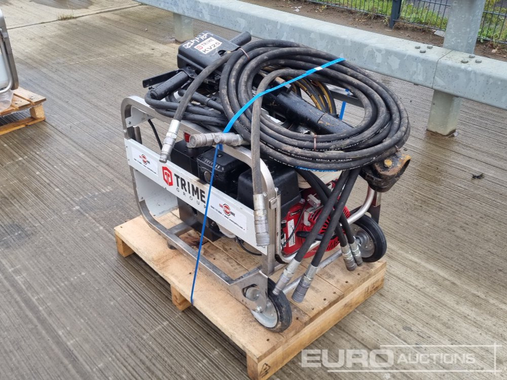 Trime Hydraulic Power Pack, Honda Engine, Hydraulic Hand Held Breaker, Hydraulic Hose - Travaux routiers: photos 3 Trime Hydraulic Power Pack, Honda Engine, Hydraulic Hand Held Breaker, Hydraulic Hose - Travaux routiers: photos 3