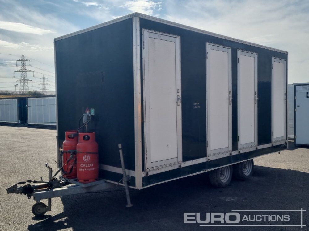 Twin Axle Shower Unit (Cannot Be Reconsigned) - Conteneur maritime: photos 1 Twin Axle Shower Unit (Cannot Be Reconsigned) - Conteneur maritime: photos 1