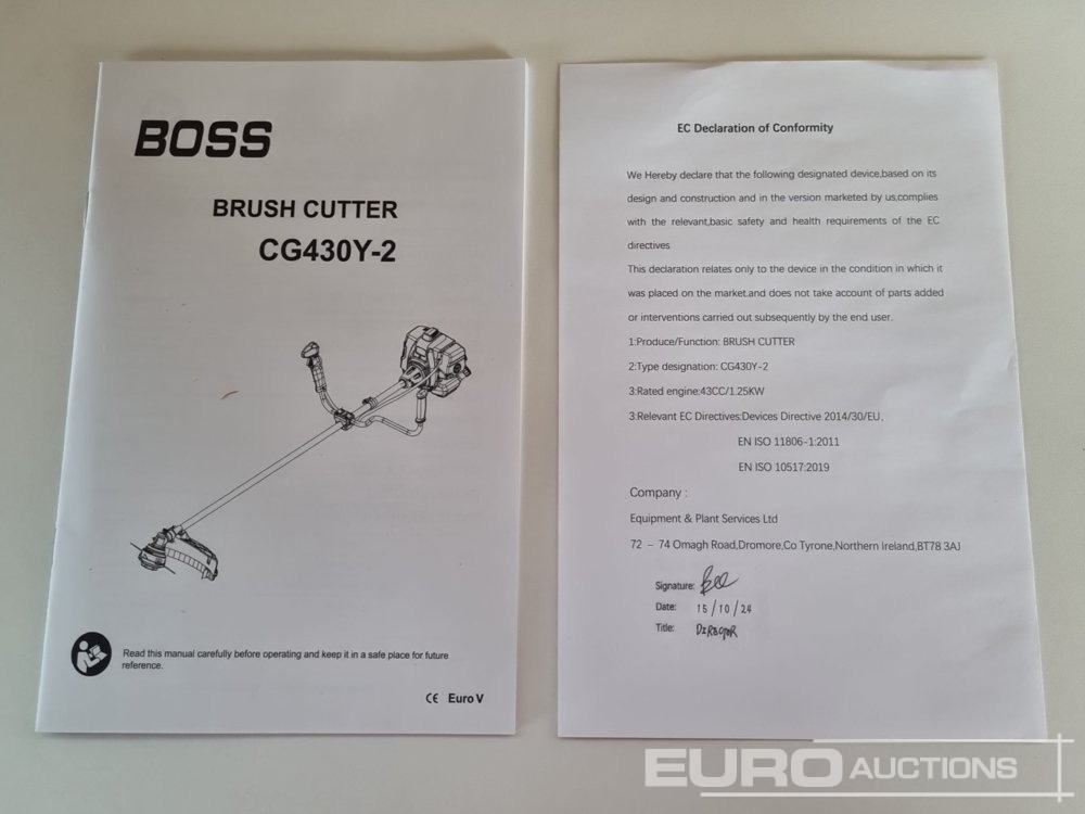 Équipement de garage Unused 2024 Boss CG430Y-2: photos 18