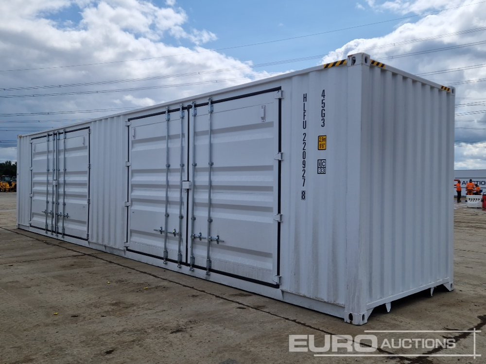 Unused 2025 40' x 8' High Cube Container, 2 Side Doors, 1 End Door (Cannot Be Reconsigned) - Conteneur maritime: photos 3 Unused 2025 40' x 8' High Cube Container, 2 Side Doors, 1 End Door (Cannot Be Reconsigned) - Conteneur maritime: photos 3