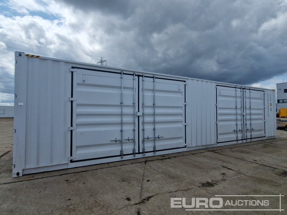 Unused 2025 40' x 8' High Cube Container, 2 Side Doors, 1 End Door (Cannot Be Reconsigned) - Conteneur maritime: photos 2 Unused 2025 40' x 8' High Cube Container, 2 Side Doors, 1 End Door (Cannot Be Reconsigned) - Conteneur maritime: photos 2