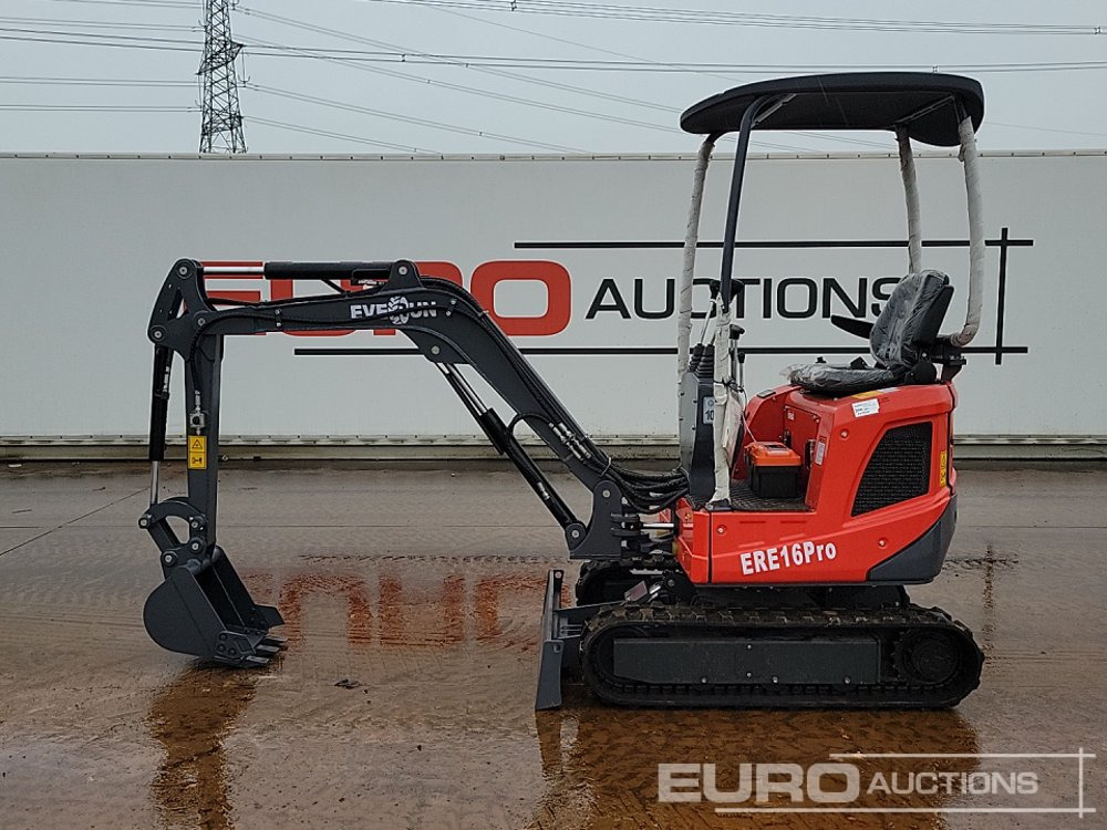 Unused 2025 Everun ERE16PRO - Mini pelle: photos 2 Unused 2025 Everun ERE16PRO - Mini pelle: photos 2