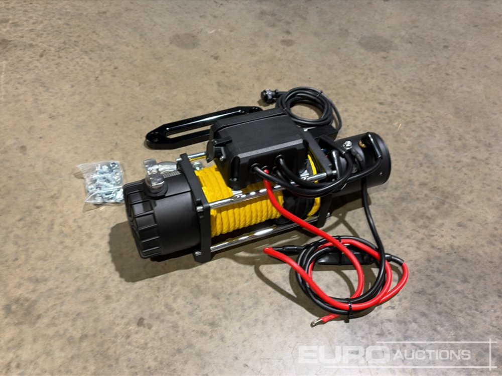 Unused 2025 Hi-Torque HT12000 Electric Winch with Synthetic Rope, 12,000lb line pull, 3/8" x 85' Rope - Treuil: photos 5 Unused 2025 Hi-Torque HT12000 Electric Winch with Synthetic Rope, 12,000lb line pull, 3/8" x 85' Rope - Treuil: photos 5