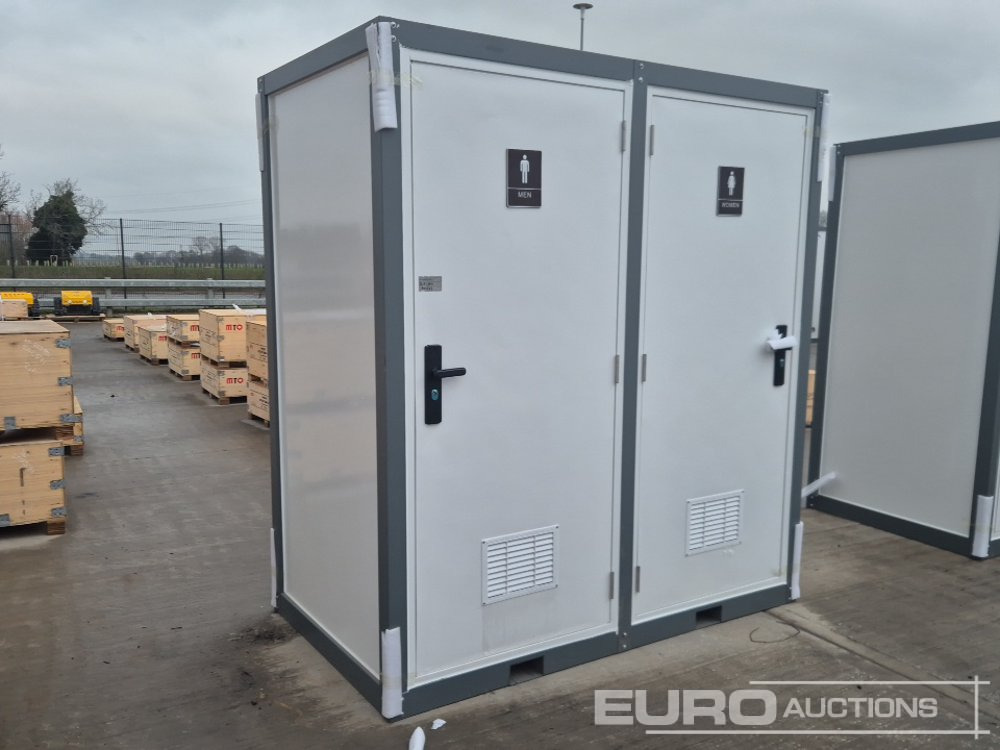Unused 2025 KMY Industrial Double Portable Toilet (Cannot Be Reconsigned) - Conteneur maritime: photos 1 Unused 2025 KMY Industrial Double Portable Toilet (Cannot Be Reconsigned) - Conteneur maritime: photos 1