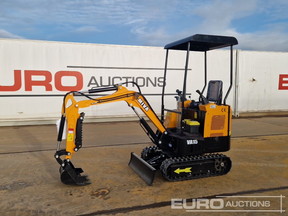 Unused 2025 Miva VA15 - Mini pelle: photos 1 Unused 2025 Miva VA15 - Mini pelle: photos 1