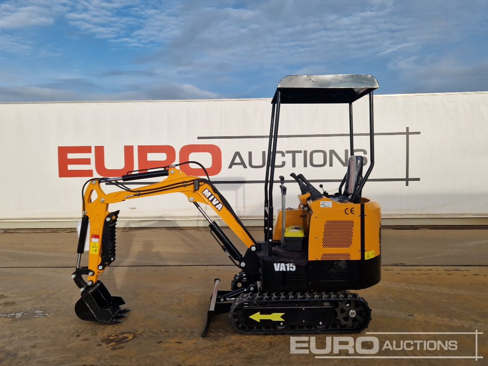 Unused 2025 Miva VA15 - Mini pelle: photos 2 Unused 2025 Miva VA15 - Mini pelle: photos 2