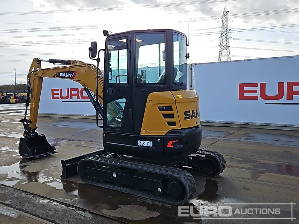 Unused 2025 Sany SY35U - Mini pelle: photos 3 Unused 2025 Sany SY35U - Mini pelle: photos 3