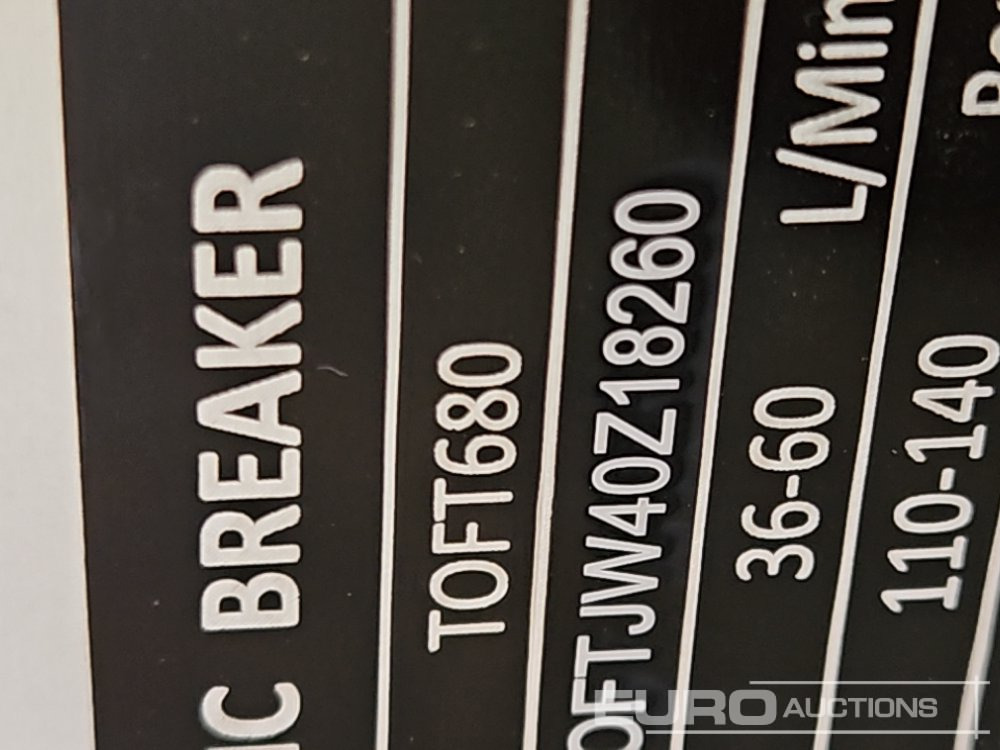 Marteau hydraulique Unused 2025 Toft 680: photos 15