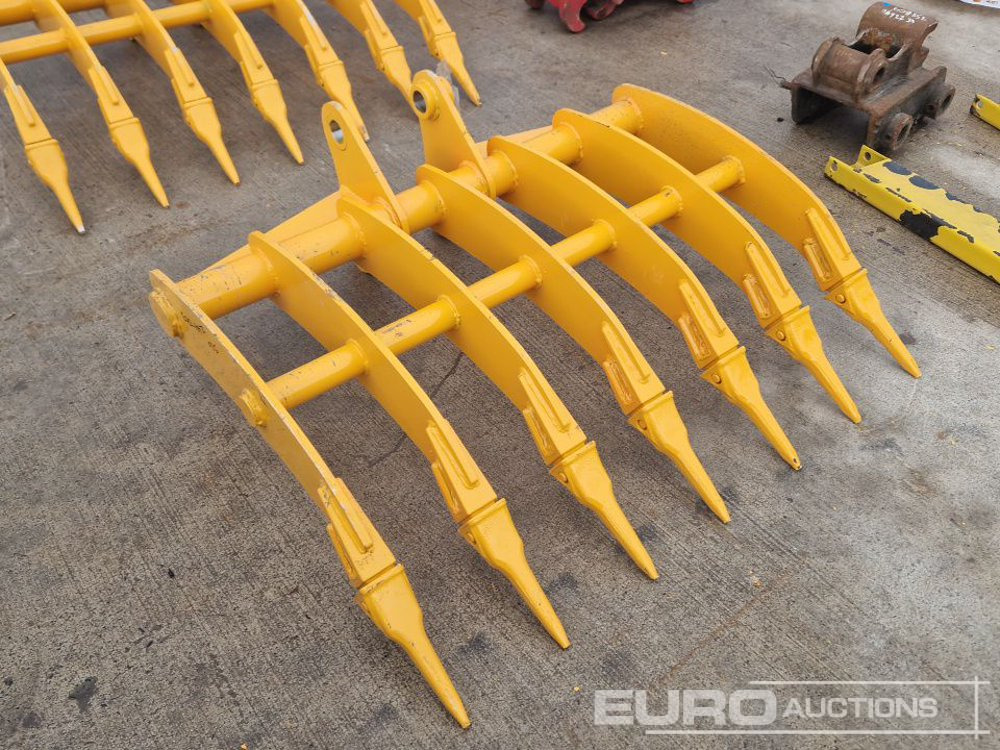 Unused 44" Rake to suit Mini Excavator - Godet: photos 3 Unused 44" Rake to suit Mini Excavator - Godet: photos 3