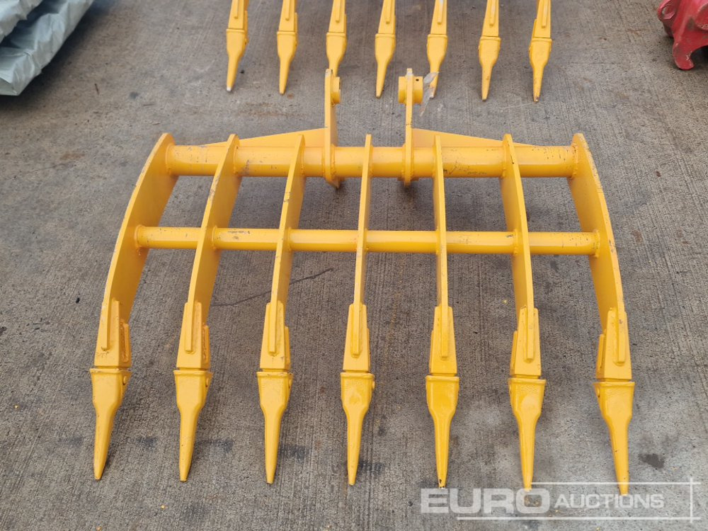 Unused 44" Rake to suit Mini Excavator - Godet: photos 2 Unused 44" Rake to suit Mini Excavator - Godet: photos 2