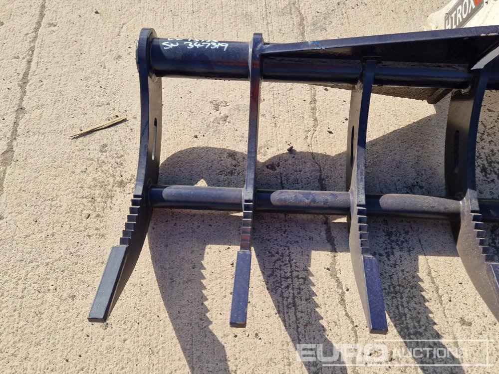 Unused 72" Hirox Rake 65mm Pin to suit 13 Ton Excavator - Godet: photos 5 Unused 72" Hirox Rake 65mm Pin to suit 13 Ton Excavator - Godet: photos 5