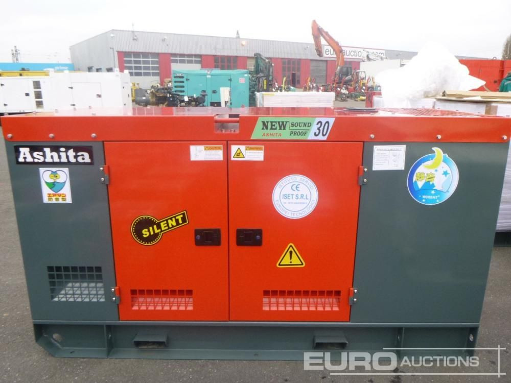 Unused Ashita Power AG3-30 30kVA Static Generator - Groupe électrogène: photos 2 Unused Ashita Power AG3-30 30kVA Static Generator - Groupe électrogène: photos 2