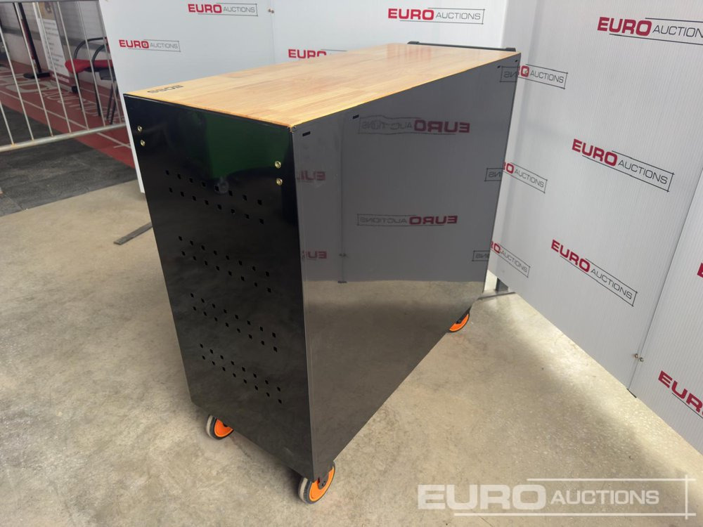 Unused Boss Wheeled Tool Trolley, 523pcs Tool Kit, Worktop (Black) - Équipement de garage: photos 5 Unused Boss Wheeled Tool Trolley, 523pcs Tool Kit, Worktop (Black) - Équipement de garage: photos 5