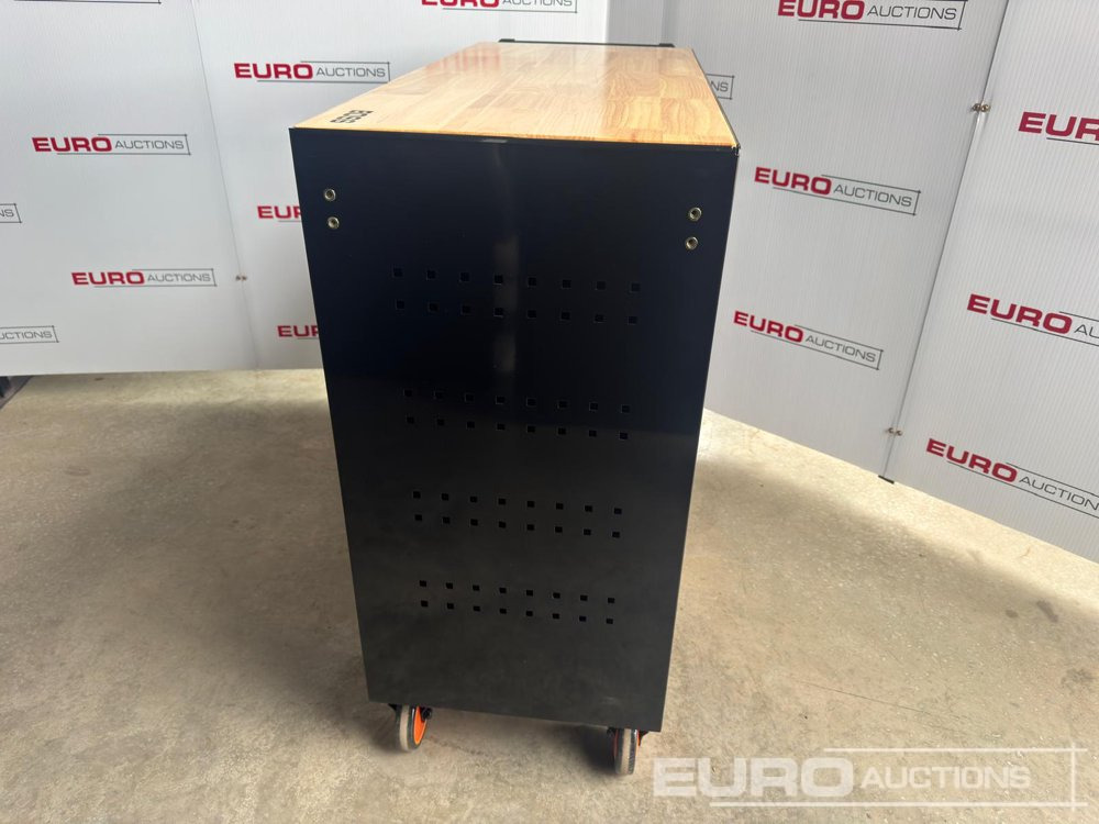 Unused Boss Wheeled Tool Trolley, 523pcs Tool Kit, Worktop (Black) - Équipement de garage: photos 4 Unused Boss Wheeled Tool Trolley, 523pcs Tool Kit, Worktop (Black) - Équipement de garage: photos 4