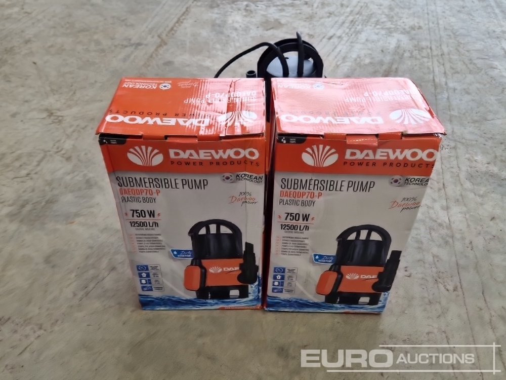 Unused Daewoo DAEQDP750F - Pompe à eau: photos 4 Unused Daewoo DAEQDP750F - Pompe à eau: photos 4