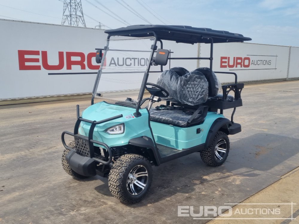 Unused Newrick G4.0 Electric 4 Seater Golf Cart - Voiturette de golf: photos 1 Unused Newrick G4.0 Electric 4 Seater Golf Cart - Voiturette de golf: photos 1