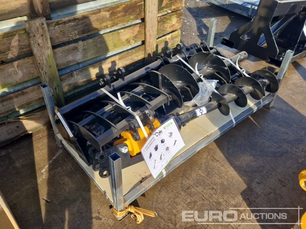 Unused Rake, Ripper, Grabber,12” Auger, 16” Auger, 8” Narrow Bucket, 24” Bucket, 32” Bucket - Godet: photos 4 Unused Rake, Ripper, Grabber,12” Auger, 16” Auger, 8” Narrow Bucket, 24” Bucket, 32” Bucket - Godet: photos 4