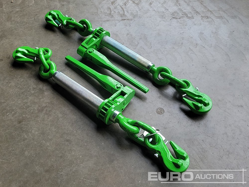 Unused Rydam Folding Handle 10mm Grade 80 Load-Binders (1 Box - 2 Pieces) - Matériel de chantier: photos 1 Unused Rydam Folding Handle 10mm Grade 80 Load-Binders (1 Box - 2 Pieces) - Matériel de chantier: photos 1