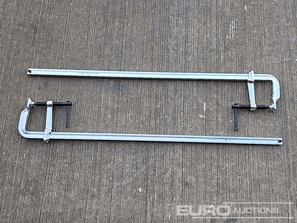 Unused Solid X Forged Welding Clamps 120mm x 1000mm (2 Pieces) - Matériel de chantier: photos 3 Unused Solid X Forged Welding Clamps 120mm x 1000mm (2 Pieces) - Matériel de chantier: photos 3