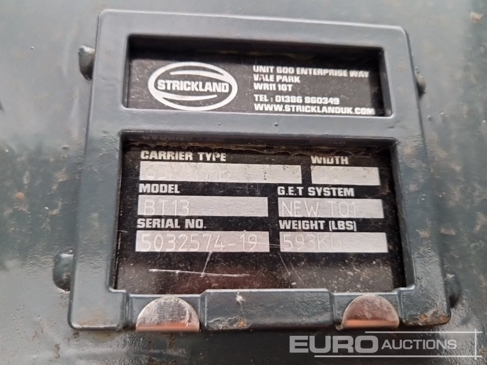 Godet neuf Unused Strickland 48" Digging Bucket 65mm Pin to suit 13 Ton Excavator: photos 13