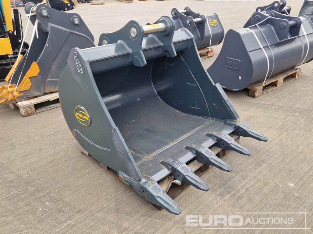 Godet neuf Unused Strickland 48" Digging Bucket 65mm Pin to suit 13 Ton Excavator: photos 7