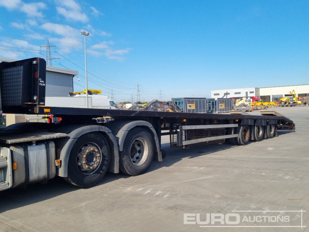 Van Hool Tri Axle Sloper Trailer - Semi-remorque surbaissé: photos 1 Van Hool Tri Axle Sloper Trailer - Semi-remorque surbaissé: photos 1
