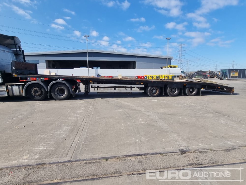 Van Hool Tri Axle Sloper Trailer - Semi-remorque surbaissé: photos 2 Van Hool Tri Axle Sloper Trailer - Semi-remorque surbaissé: photos 2
