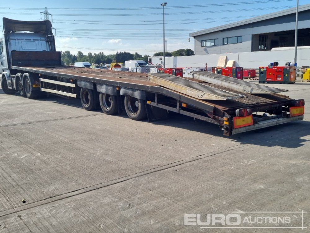Van Hool Tri Axle Sloper Trailer - Semi-remorque surbaissé: photos 3 Van Hool Tri Axle Sloper Trailer - Semi-remorque surbaissé: photos 3
