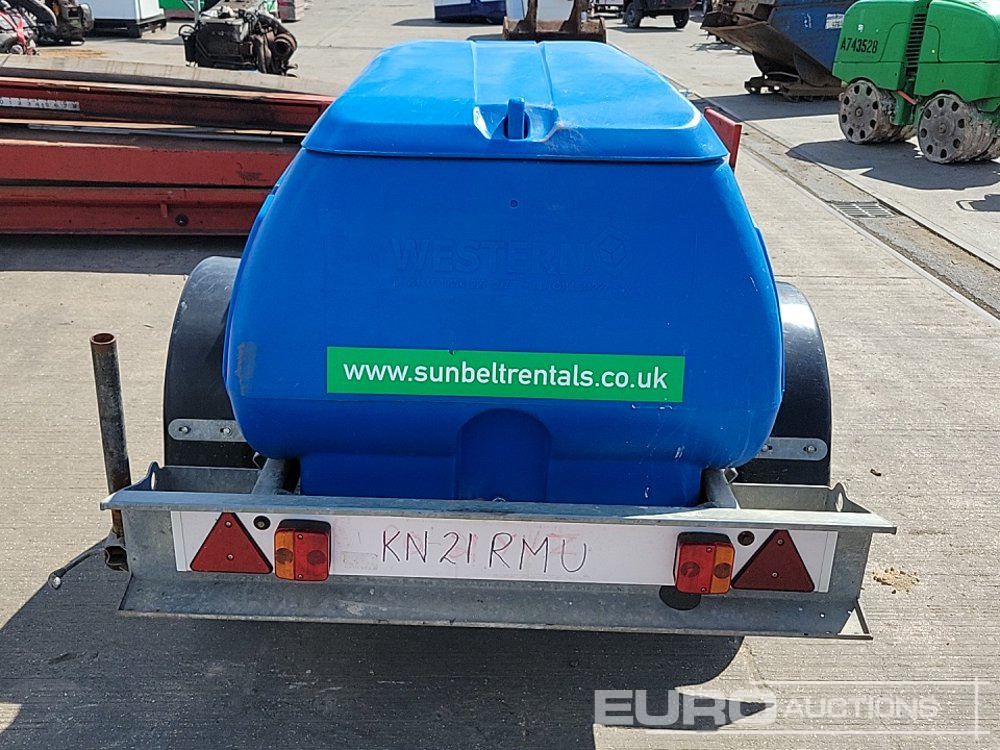 Western Single Axle Plastic Water Bowser - Cuve de stockage: photos 4 Western Single Axle Plastic Water Bowser - Cuve de stockage: photos 4