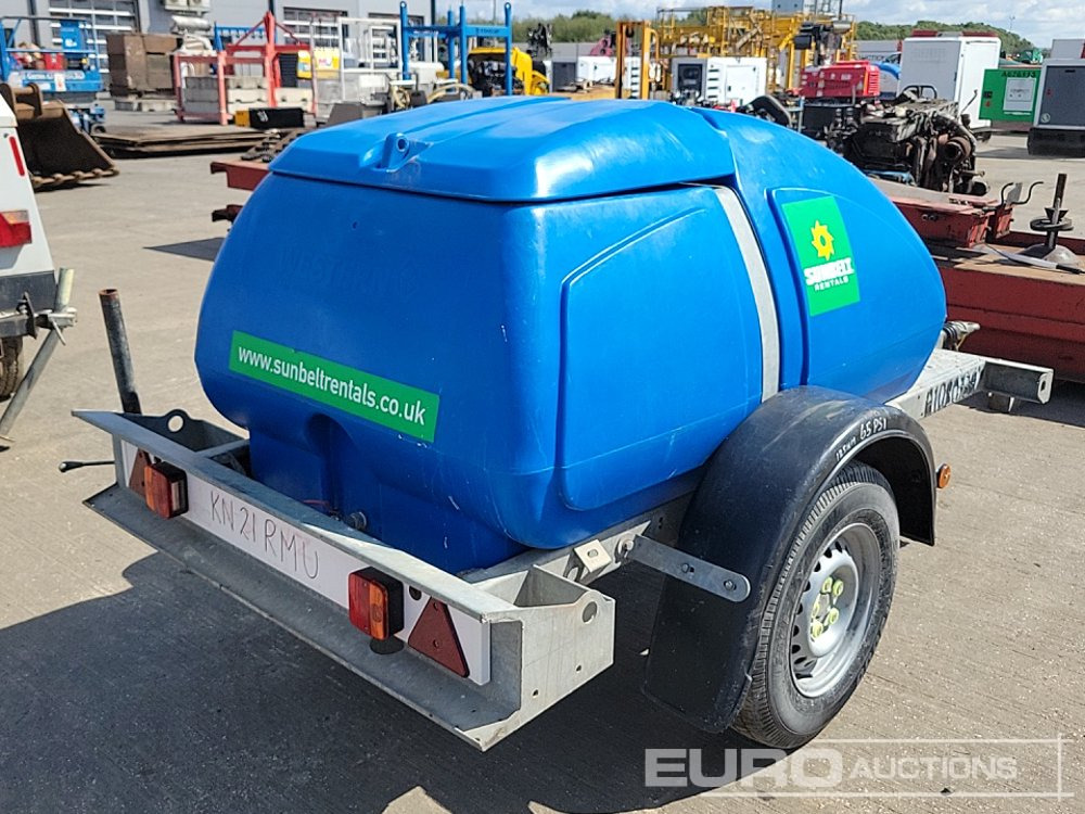 Western Single Axle Plastic Water Bowser - Cuve de stockage: photos 5 Western Single Axle Plastic Water Bowser - Cuve de stockage: photos 5