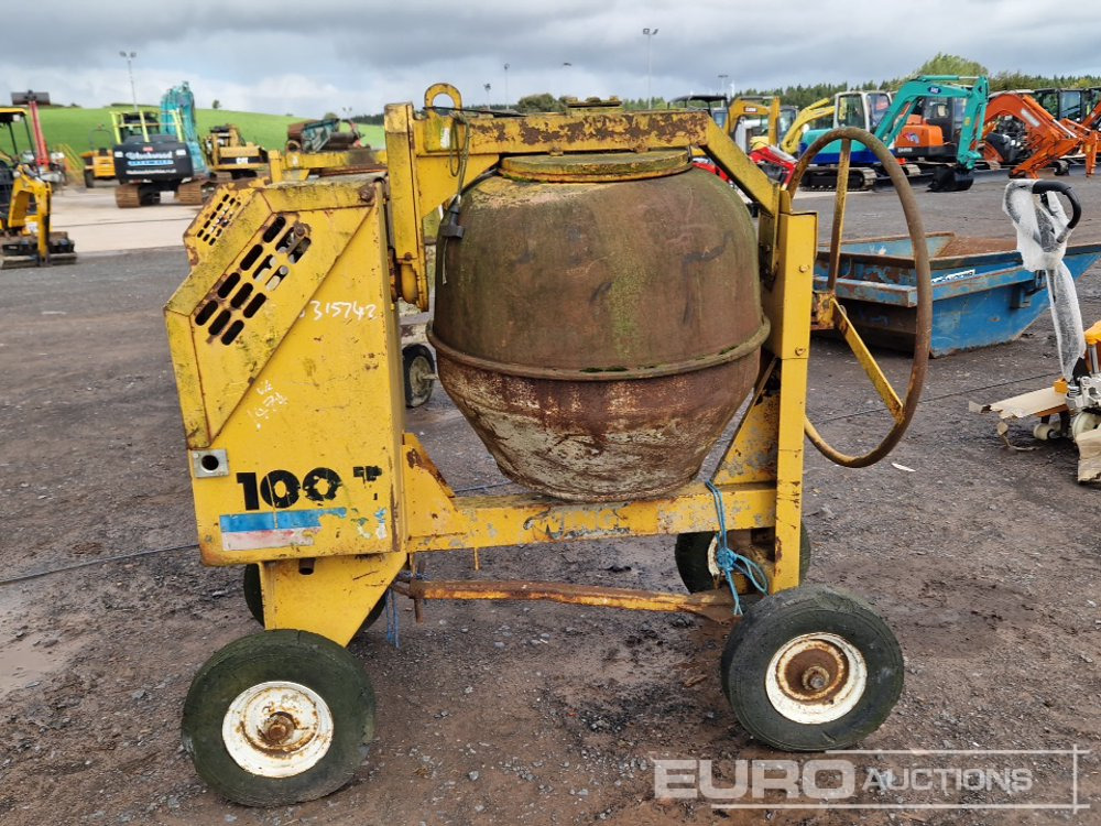 Winget 100T Diesel Cement Mixer, Yanmar Engine - Bétonnière: photos 2 Winget 100T Diesel Cement Mixer, Yanmar Engine - Bétonnière: photos 2