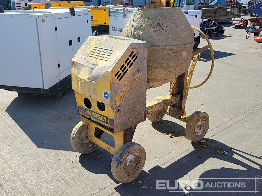 Winget Diesel Cement Mixer, Electric Start Yanmar Engine - Bétonnière: photos 5 Winget Diesel Cement Mixer, Electric Start Yanmar Engine - Bétonnière: photos 5
