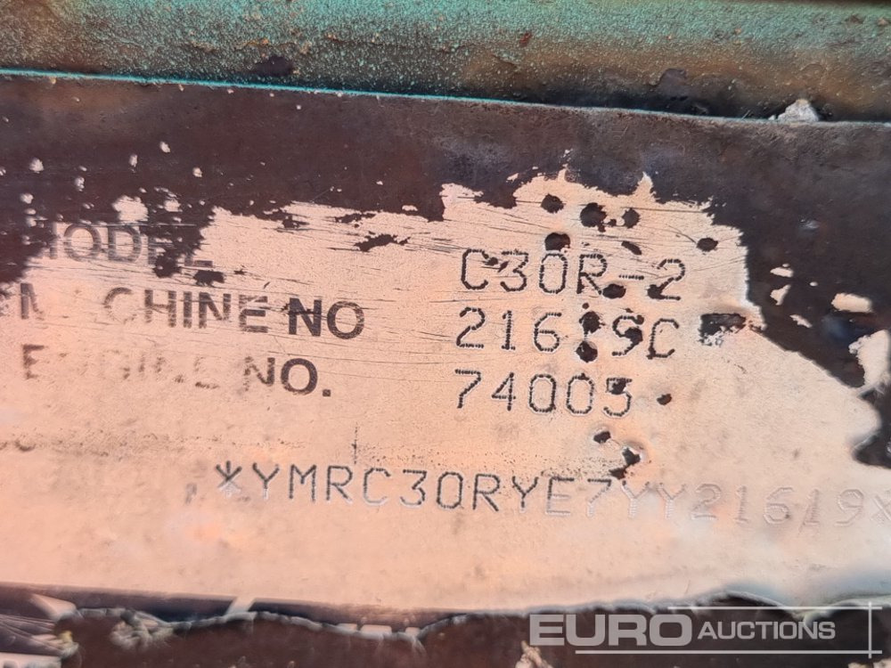 Tombereau sur chenilles Yanmar C30R-2: photos 34