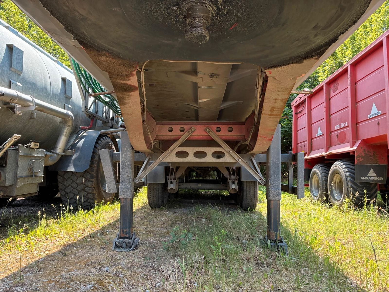 Semi-remorque benne Schmitz Cargobull Unfall Stahlmulde 55m3: photos 8