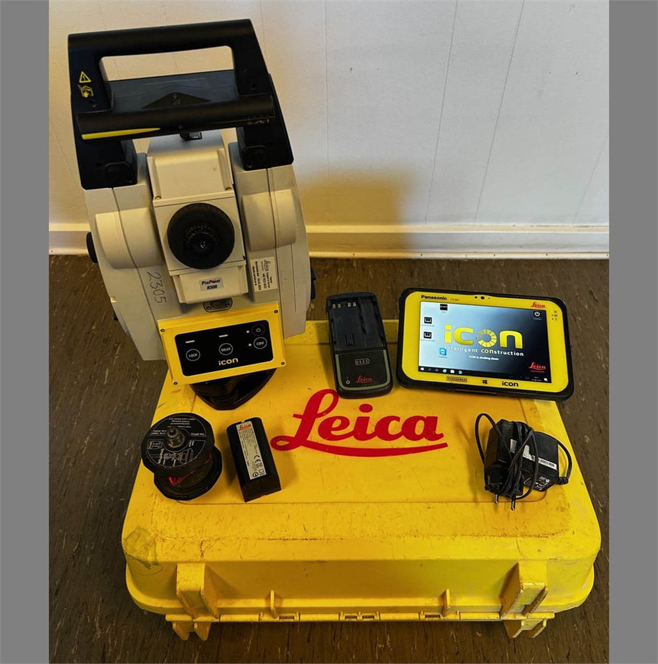 Leica Icon iCR80S Totalstation - Matériel de chantier: photos 1 Leica Icon iCR80S Totalstation - Matériel de chantier: photos 1