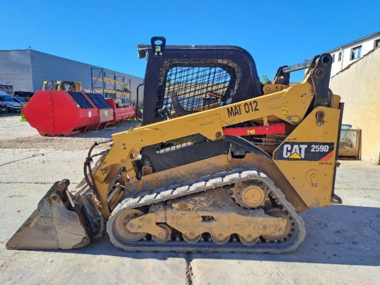 CAT 259D - Chargeuse sur chenilles: photos 3 CAT 259D - Chargeuse sur chenilles: photos 3