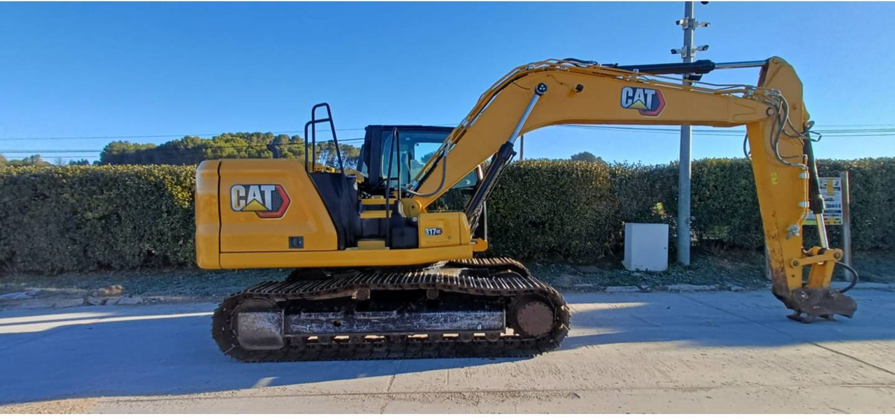 Pelle sur chenille CAT 317 GC: photos 12