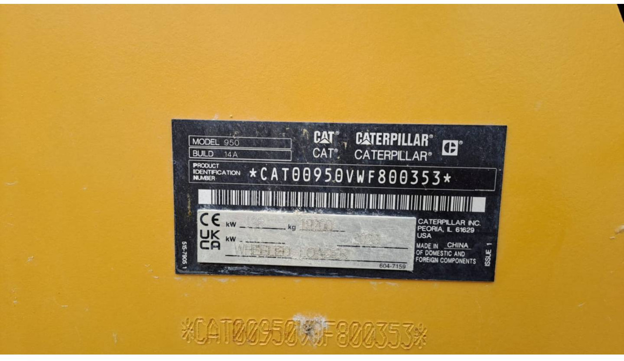 CAT 950 - Chargeuse sur pneus: photos 5 CAT 950 - Chargeuse sur pneus: photos 5