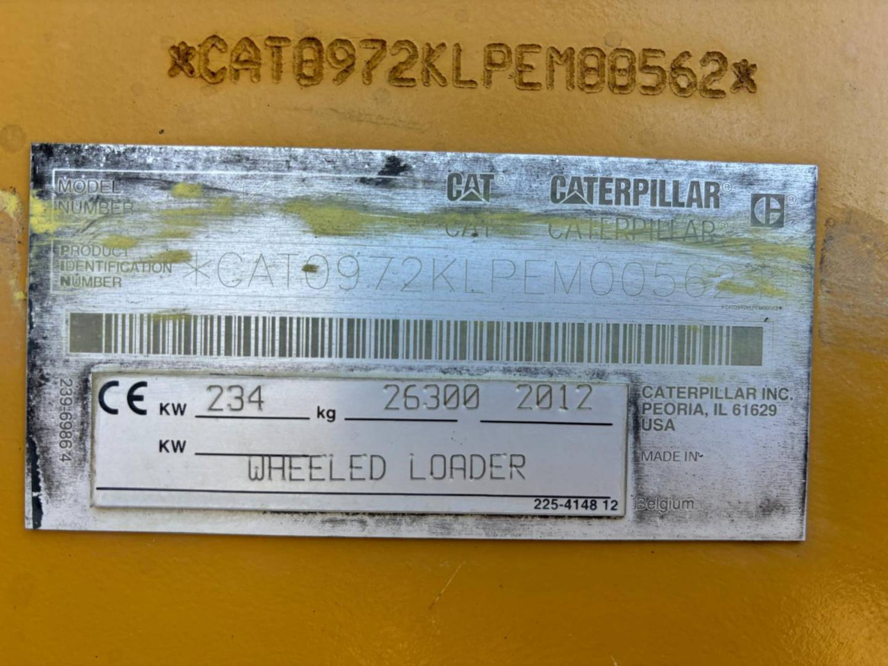 Chargeuse sur pneus CAT 972K: photos 6