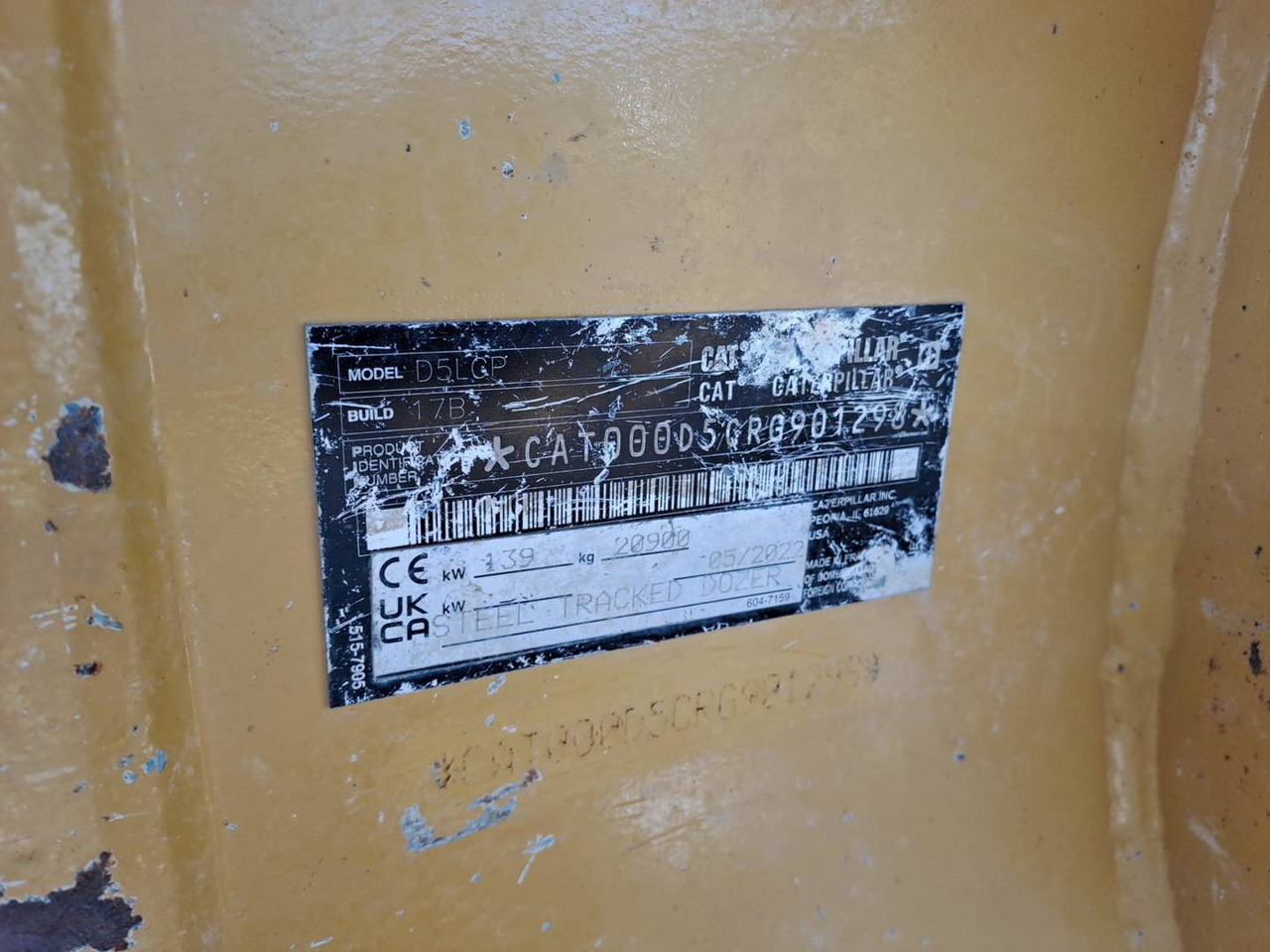 Bulldozer CAT D5: photos 10 Bulldozer CAT D5: photos 10