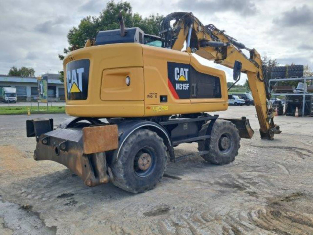 CAT M315F IVC - Pelle sur pneus: photos 3 CAT M315F IVC - Pelle sur pneus: photos 3