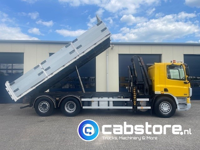 DAF CF 75.310 FAN 6x2 Euro 5 - MANUAL - Bouwjaar 2008 - Kipper - Palfinger PK 15002 Performance - Km 550.899 - Good condition! - Camion benne, Camion grue: photos 4 DAF CF 75.310 FAN 6x2 Euro 5 - MANUAL - Bouwjaar 2008 - Kipper - Palfinger PK 15002 Performance - Km 550.899 - Good condition! - Camion benne, Camion grue: photos 4