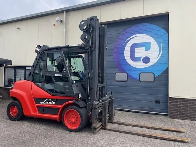 Linde H80D-01 900 Heftruck - Forklift - Gabelstapler - Year 2011 - Airco - Chariot élévateur diesel: photos 1 Linde H80D-01 900 Heftruck - Forklift - Gabelstapler - Year 2011 - Airco - Chariot élévateur diesel: photos 1
