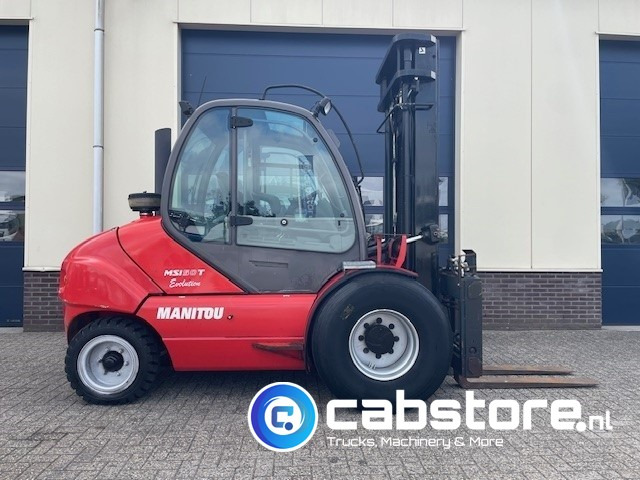 Manitou MSI 50 T Ruwterrein heftruck - Bouwjaar 2012 - Side shift - Vorkverstelling - Duplex - Draaiuren 9387 - Chariot tout terrain: photos 1 Manitou MSI 50 T Ruwterrein heftruck - Bouwjaar 2012 - Side shift - Vorkverstelling - Duplex - Draaiuren 9387 - Chariot tout terrain: photos 1
